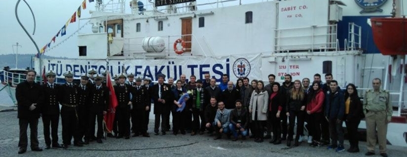 İstanbul Teknik Üniversitesi Sismik-1 Gemisi Ziyareti